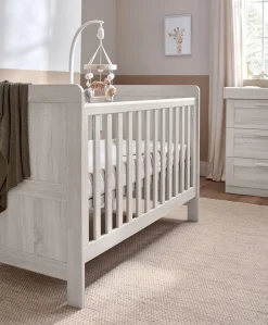 Atlas Cotbed Bundle (4 Piece) - Nimbus White