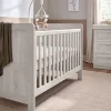 Atlas Cotbed & Luxury Hybrid Twin Mattress Bundle - Nimbus White