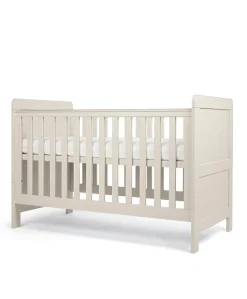 Atlas 3 Piece Cotbed Range with Dresser Changer & Wardrobe - Stone