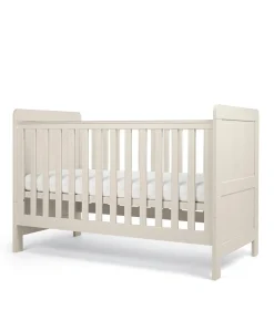 Atlas 2 Piece Small Cotbed Set with Dresser Changer - Stone