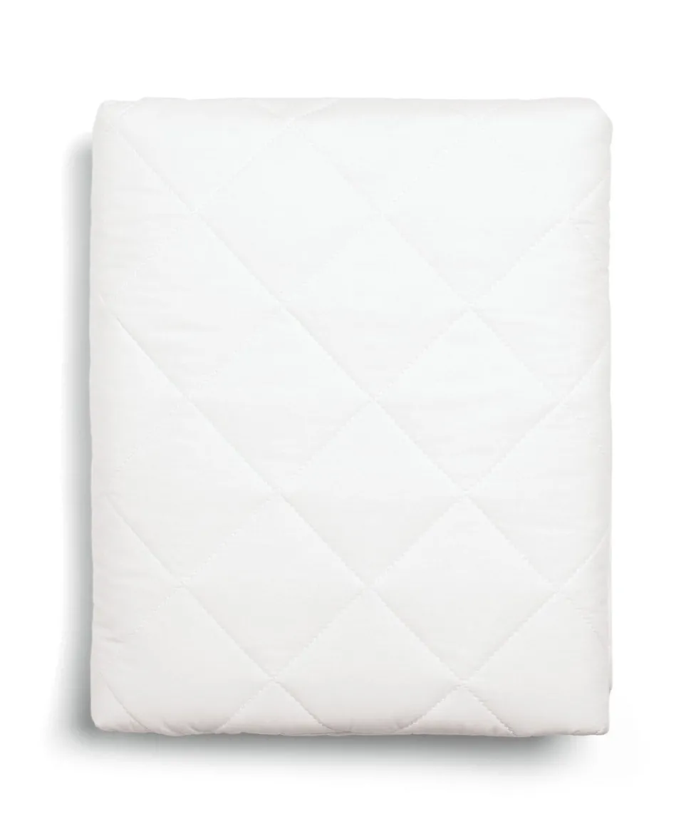 Atlas Small Cotbed Bundle with Essential Airflow Pocket Spring Mattress (4 Piece) - White