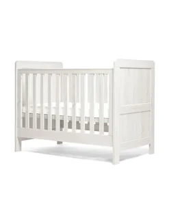 Atlas Small Cotbed Bundle with Essential Airflow Pocket Spring Small Cotbed & Cot Mattress - White