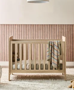 Atlas Small Cotbed - Light Oak