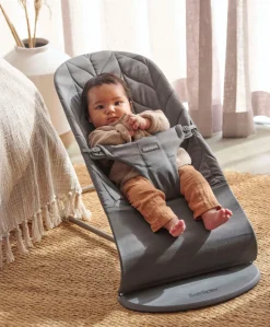 BabyBjörn Baby Bouncer Bliss Woven Petal Quilt - Anthracite