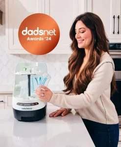 Babybrezza Bottle Washer Pro & Detergent Tablets - White