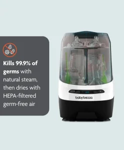 Babybrezza Bottle Washer Pro & Detergent Tablets - White