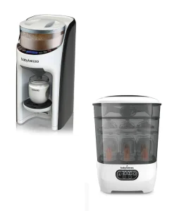Baby Brezza Formula Pro Advanced & Steriliser Dryer Advanced - White