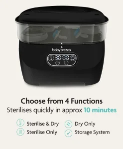 Babybrezza Steriliser Dryer Advanced - Black
