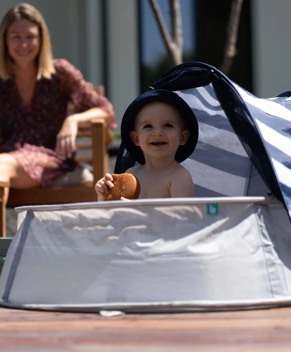 Babymoov Aquani Anti-UV Tent, Paddling Pool & Playpen UPF 50+ - Mariniere