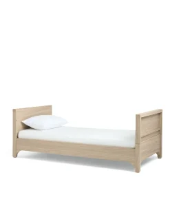 Barton Cotbed With Luxury Hybrid Twin Cotbed Mattress Bundle - Oak