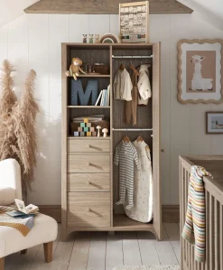 Barton Wardrobe - Oak