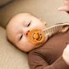 BIBS Pacifier Clip - Knitted Ivory