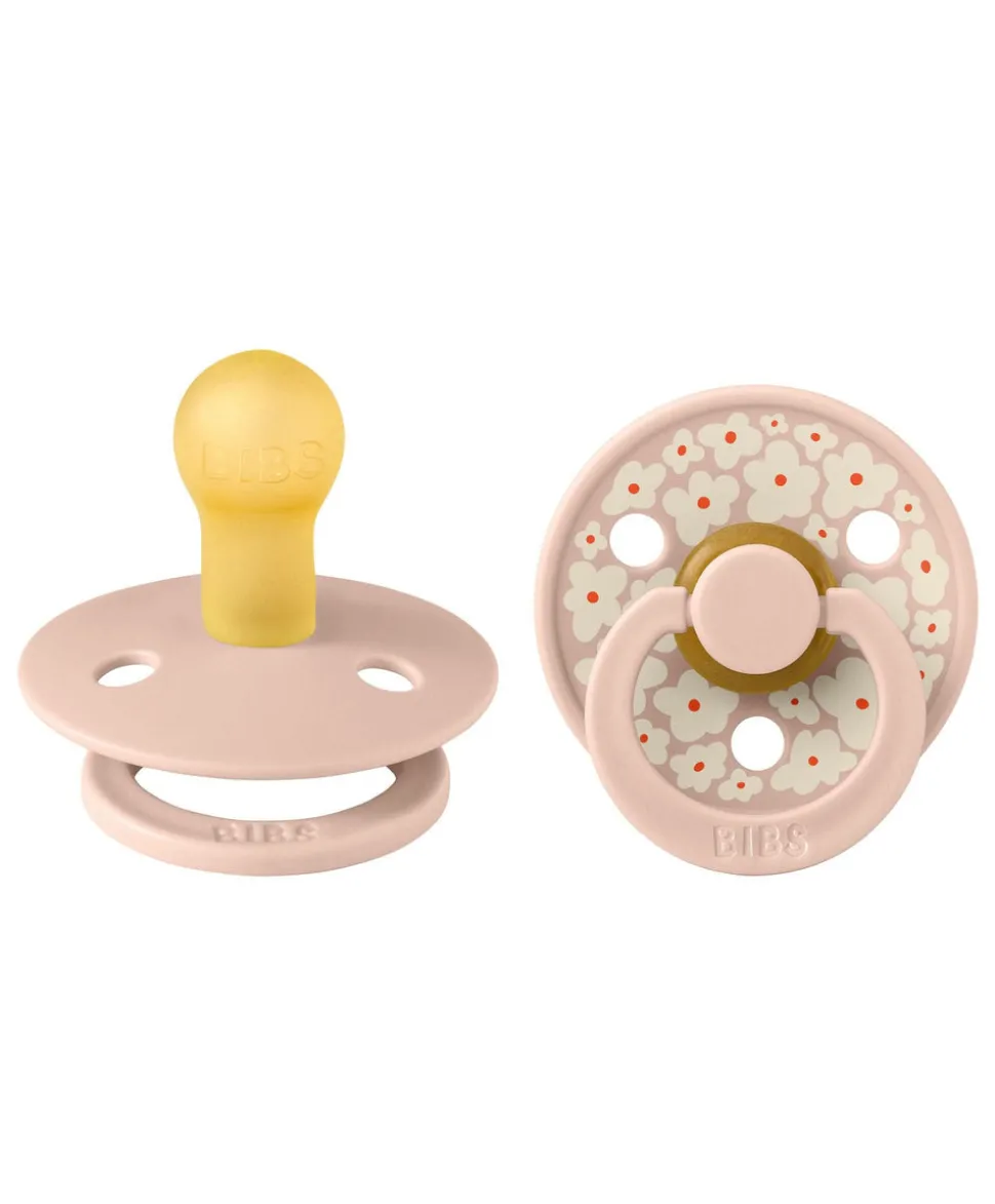 BIBS Pacifier Studio Colour (2 Pack) Jasmine Blush