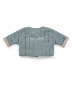 Blue Quilted Jacket