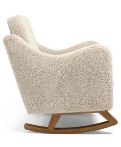 Bowdon Nursing Chair & Footstool Set - Biscuit Teddy