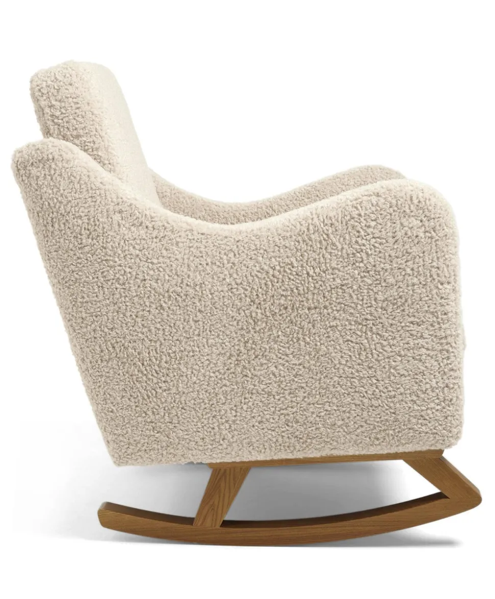Bowdon Nursing Chair & Footstool Set - Biscuit Teddy