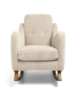 Bowdon Nursing Chair & Footstool Set - Biscuit Teddy