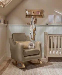 Bowdon Nursing Chair - Mocha Velvet