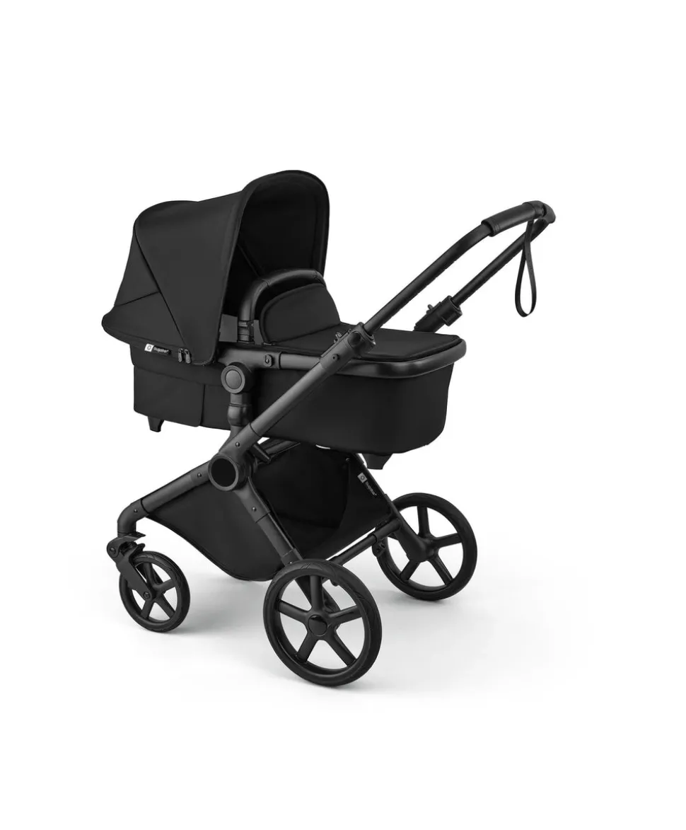 Bugaboo Cub Essential Pushchair Bundle With Cybex Aton B2 i-Size Baby Car Seat - Heritage Black
