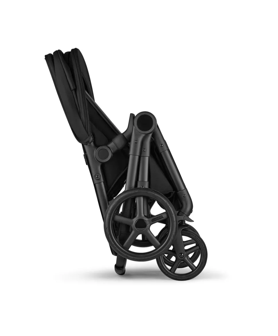 Bugaboo Cub Essential Pushchair Bundle With Cybex Aton B2 i-Size Baby Car Seat - Heritage Black