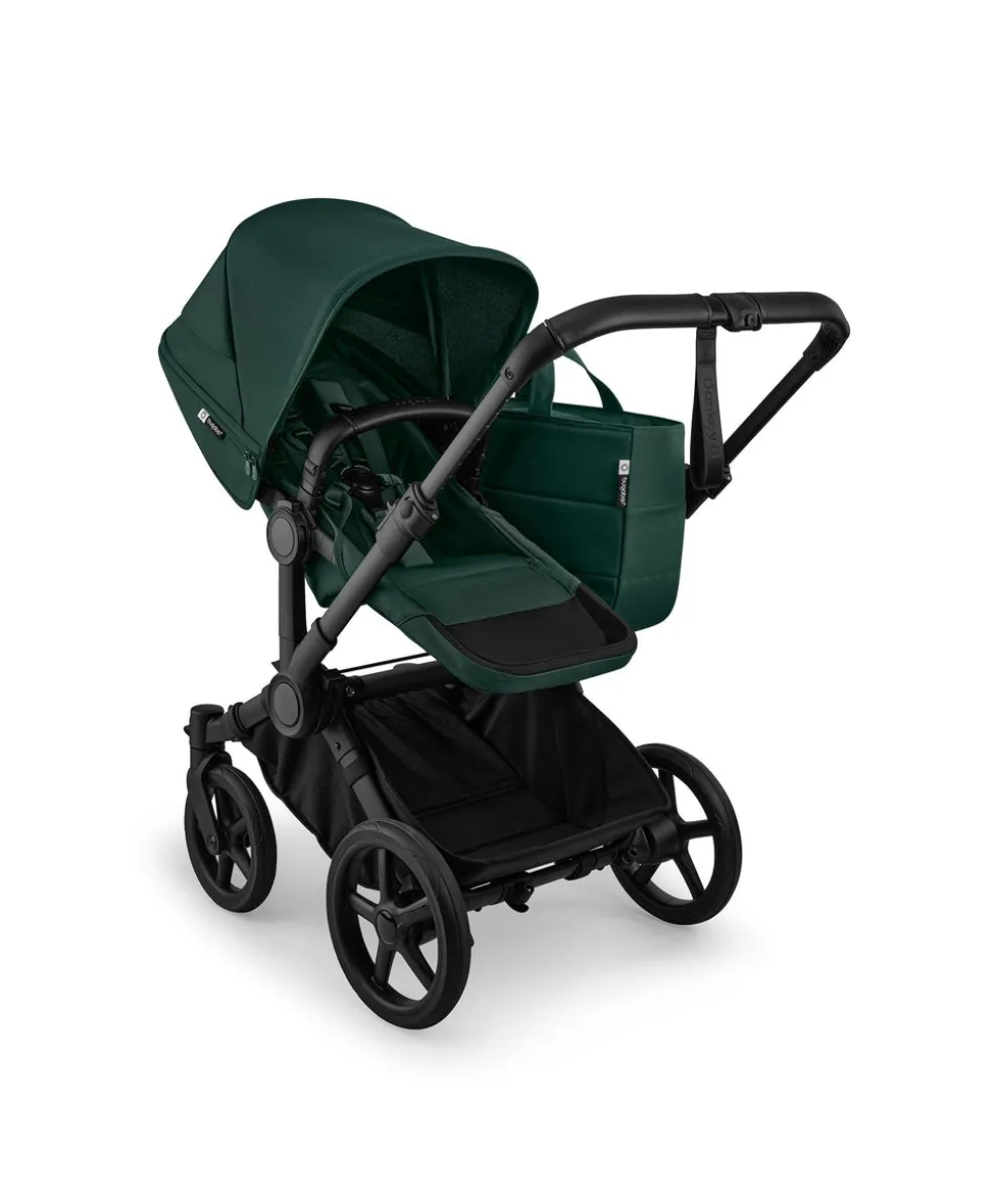 Bugaboo Donkey 6 Mono Ultimate Pushchair Bundle With Cybex Cloud T+ Car Seat & Base (7 Pieces) - Fern Green
