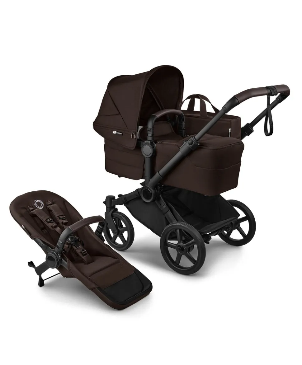 Bugaboo Donkey 6 Single Essential Pushchair Bundle (4 Pieces) - Cocoa Brown