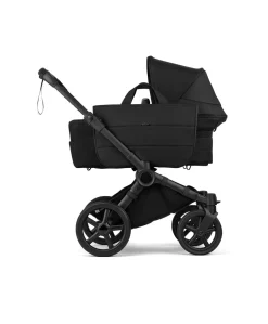Bugaboo Donkey 6 Single Ultimate Pushchair Bundle With Cybex Cloud T+ Car Seat & Base (7 Pieces) - Heritage Black