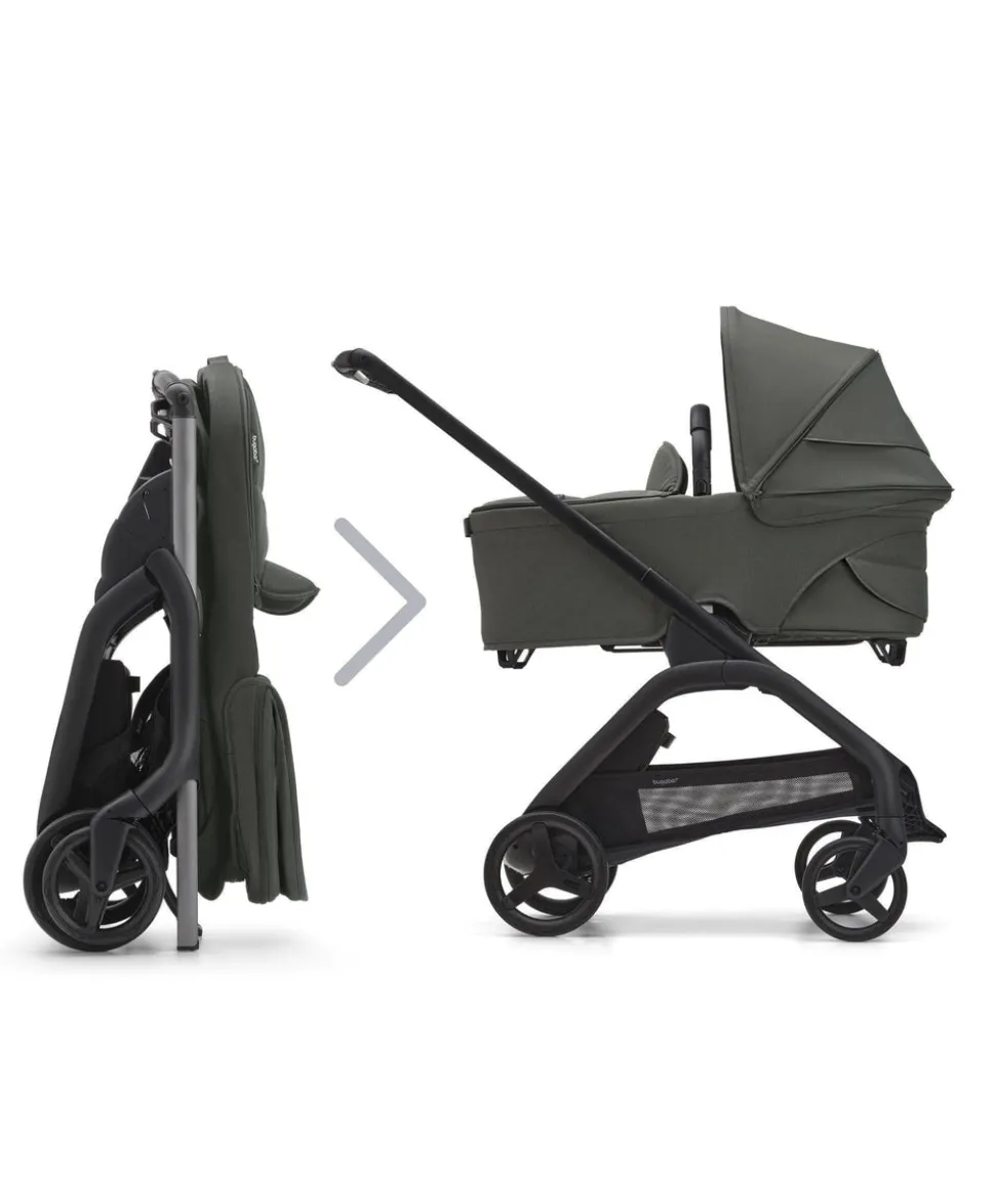 Bugaboo Dragonfly Complete Stroller Bundle With Maxi-Cosi Pebble 360 Pro² Car Seat & Base (8 Pieces) - Forest Green