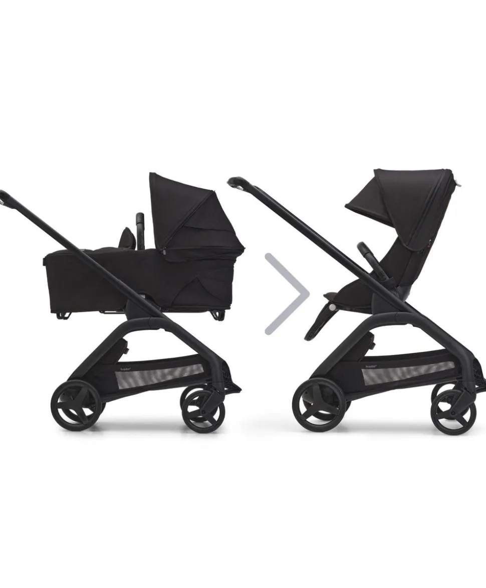 Bugaboo Dragonfly Pushchair Bundle with Maxi-Cosi Pebble 360 Pro² Car Seat & Base - Black