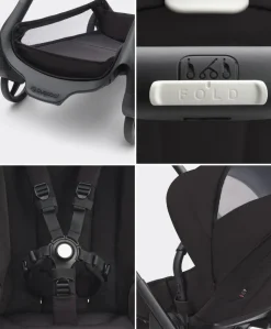 Bugaboo Dragonfly Pushchair Essential Bundle - Black