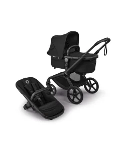 Bugaboo Fox 5 Renew Complete Pushchair Bundle with Cybex Cloud T Car Seat (8 Pieces) - Heritage Black