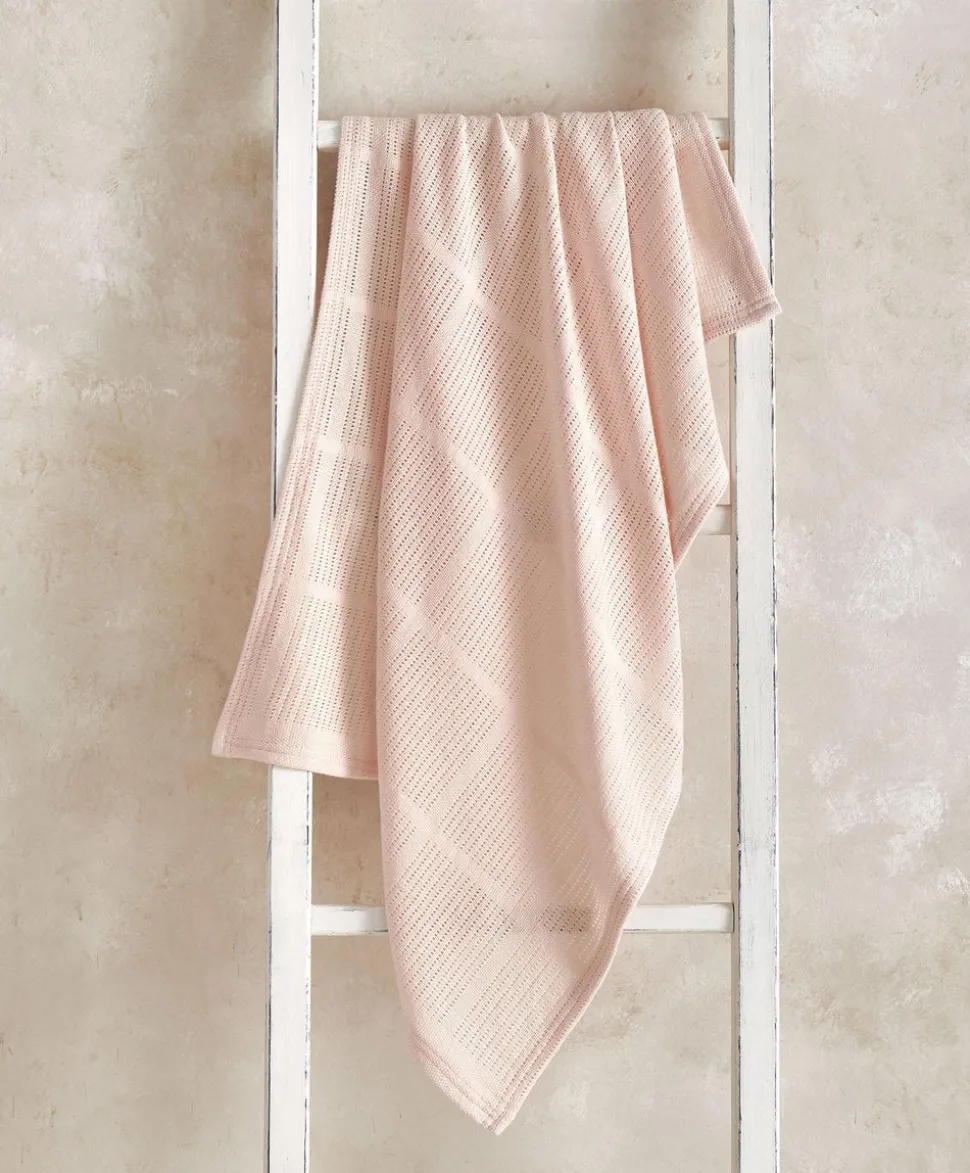 Cellular Blanket - Pink