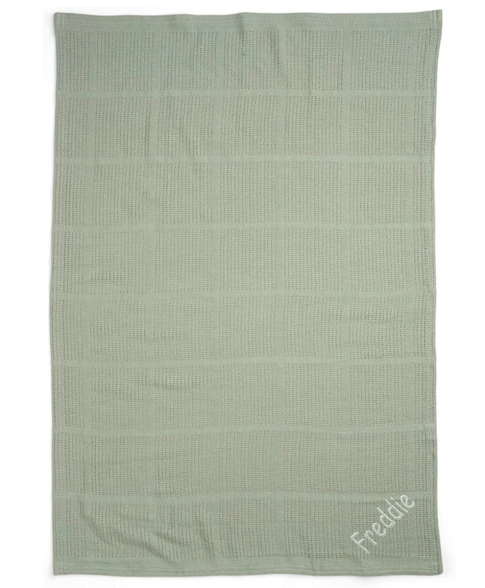 Cellular Blanket - Sage