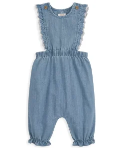 Chambray Dungarees and Bodysuit