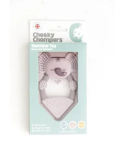 Cheeky Chompers Darcy the Elephant Teether - Dusky pink