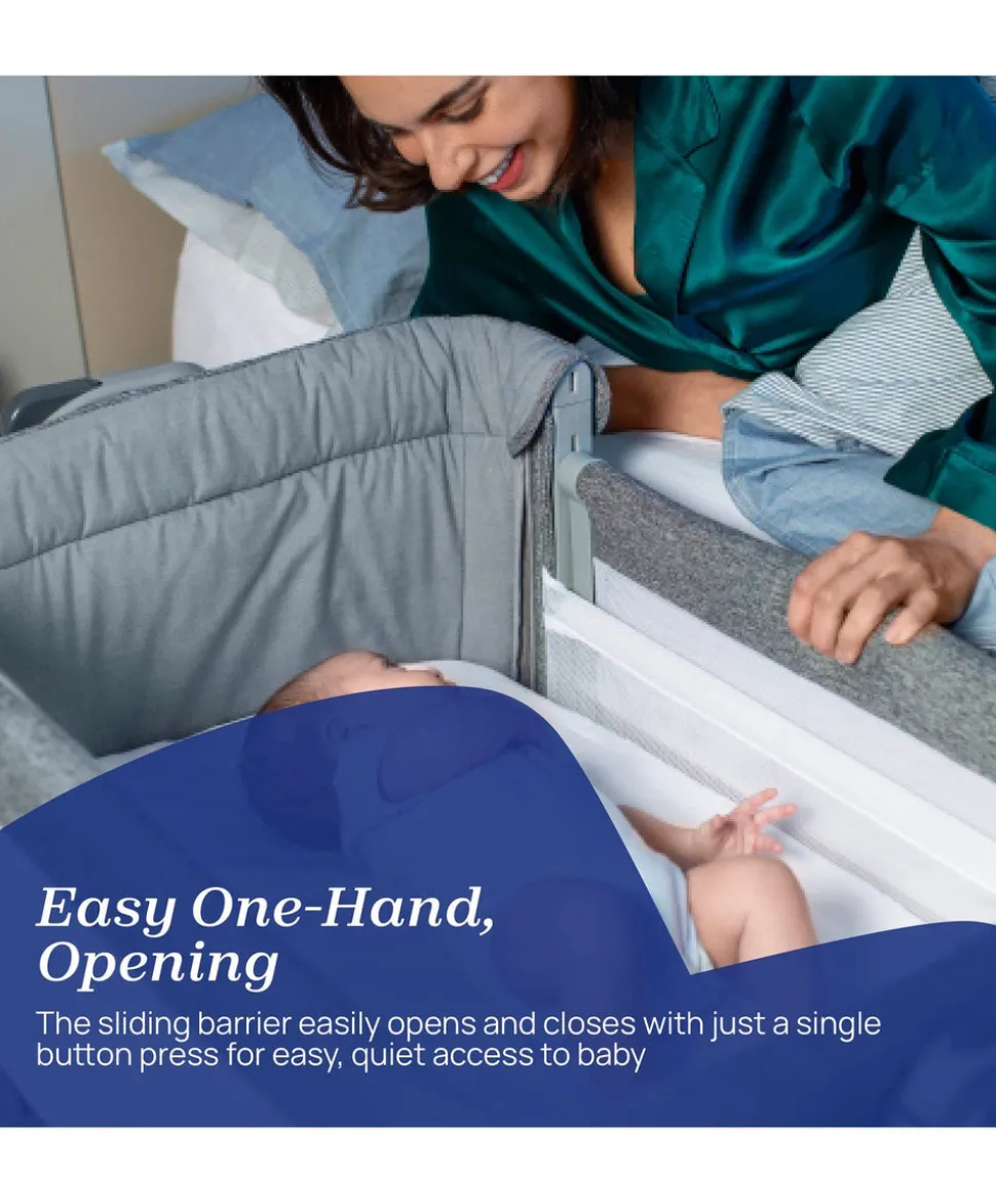 Chicco Next2Me Magic Evo Bedside Crib - Desert Taupe