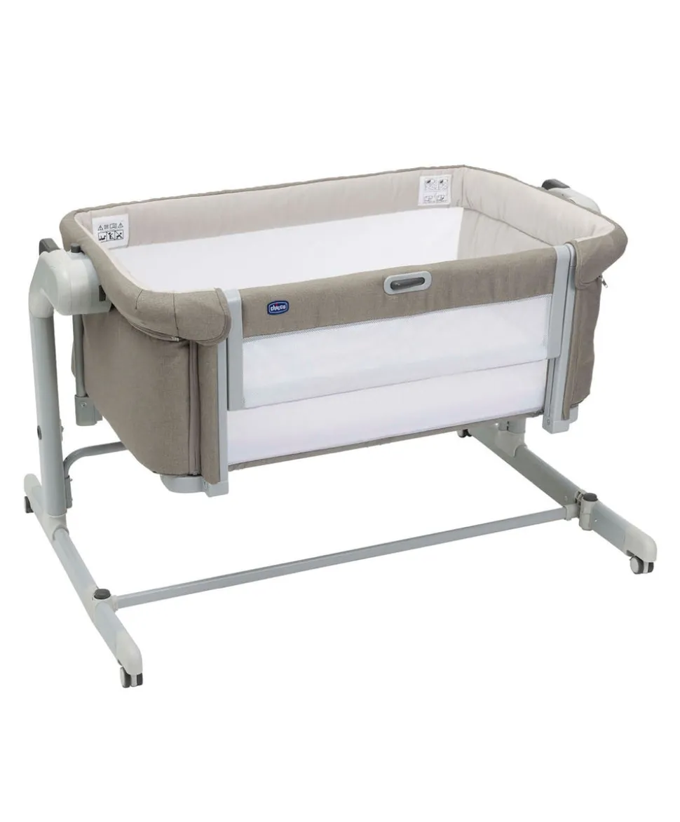 Chicco Next2Me Magic Evo Bedside Crib - Desert Taupe
