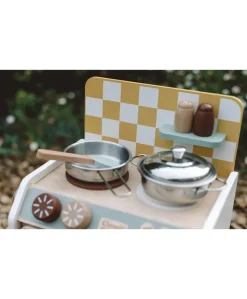 Classic World Small Wooden Play Kitchen Toy