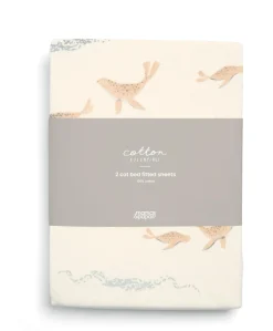 Cotbed Fitted Sheets (pack of 2) - Seals