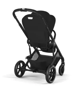 Cybex Balios Pushchair Bundle with Cybex Cloud T Car Seat (7 pieces) - Moon Black