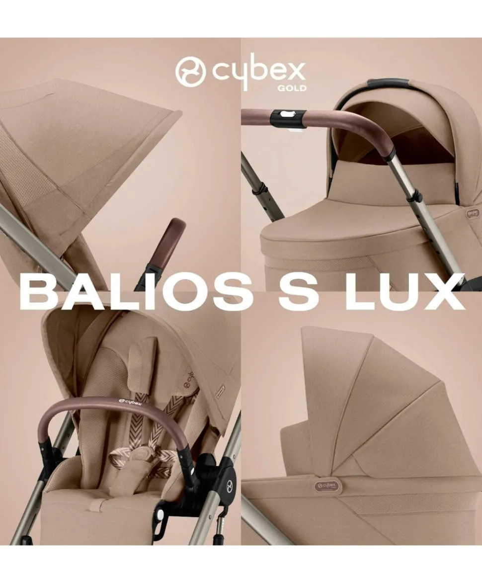 Cybex Balios S Lux Pushchair Almond Beige