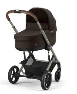 Cybex Balios S Lux Pushchair Bundle With Cybex Cloud T i-Size Rotating Baby Car Seat & Base (7 Pieces) - Chocolate Brown