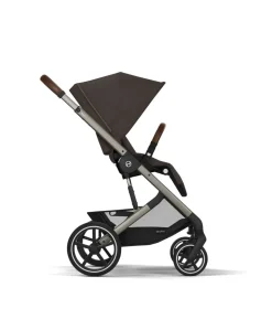 Cybex Balios S Lux Pushchair Bundle With Cybex Aton B2 i-Size Baby Car Seat & Base (7 Pieces) - Chocolate Brown