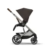 Cybex Balios S Lux Pushchair Bundle With Cybex Cloud T i-Size + Baby Car Seat & Base (7 Pieces) - Chocolate Brown