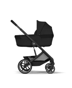 Cybex Balios S Lux Pushchair & Folding Carrycot - Moon Black