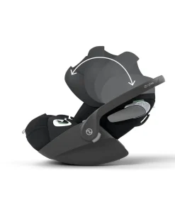 Cybex Cloud T i-Size + Baby Car Seat - Sepia Black