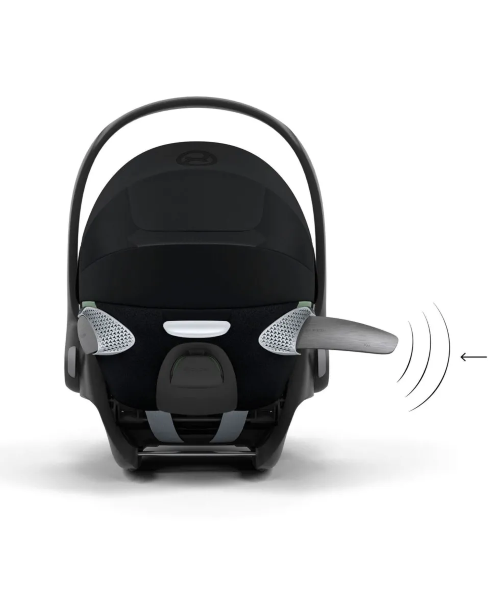 Cybex Cloud T i-Size + Baby Car Seat - Sepia Black