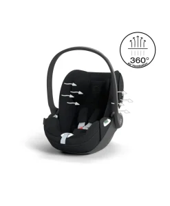 Cybex Cloud T i-Size + Baby Car Seat - Sepia Black