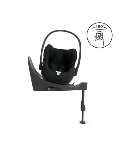 Cybex Cloud T i-Size + Baby Car Seat & Base Bundle - Sepia Black