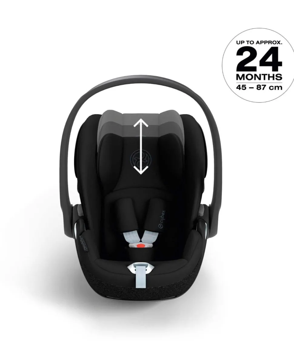 Cybex Cloud T i-Size Rotating Baby Car Seat & Base Bundle - Sepia Black